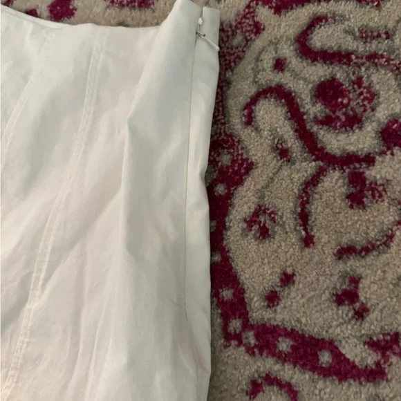 Anthropologie Maeve Blue & White Godet Maxi Skirt - size 4 - Picture 6 of 9